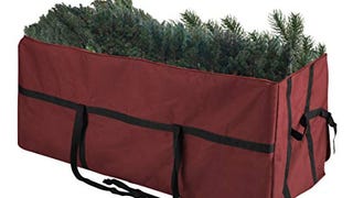 Elf Stor Heavy Duty Canvas Christmas Tree Storage Bag with...