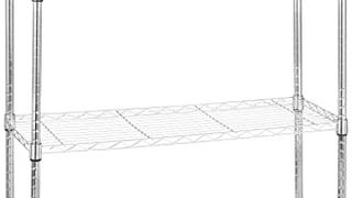 Amazon Basics 4-Shelf Adjustable, Heavy Duty Storage Shelving...