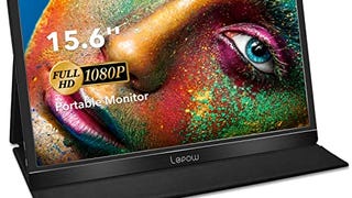 Portable Monitor - Lepow 15.6 Inch Full HD 1080P USB Type-...