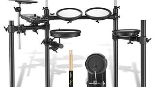 Donner DED-300 Electric Drum Set, Mesh Pad Electronic Drums...