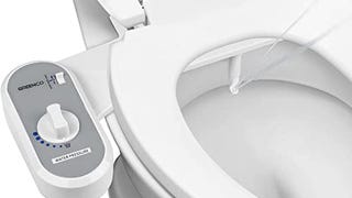 Greenco Bidet Attachment for Toilet Seat | Adjustable Spray...