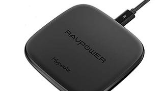 Wireless Charger RAVPower, 10W Fast Charging Pad for Galaxy...