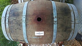 Used Wine Barrel Solid Oak From Napa Valley By Wine Barrel...