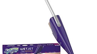 Swiffer WetJet Starter Kit, Includes: 1 Mop, 5 Pads, 1...