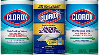 Clorox Disinfecting Wipes and Disinfecting Wipes with Micro-...