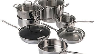 Cuisinart Tri-Ply Stainless Cookware Set (12-Piece)