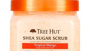 Tree Hut Shea Sugar Scrub Tropical Mango, 18oz, Ultra Hydrating...