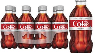 Diet Coke Soda Soft Drink, 12 fl oz, 8 Pack