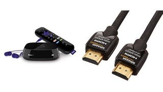 Roku 3 (4230R) with Voice Search and 6.5 Foot Cable...