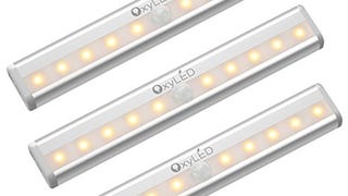 OxyLED Motion Sensor Closet Lights,Cabinet Light,DIY Stick-...
