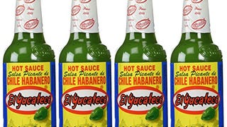 El Yucateco Sauce Habanero Green Hot - 4 Ounce (Pack of...