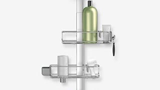 simplehuman Adjustable and Extendable Shower Caddy Large,...