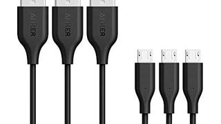 Anker [3-Pack Powerline Micro USB Cable (3ft), Charging...