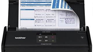 Brother ADS1000W Compact Color Desktop Scanner with Duplex...