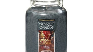 Yankee Candle Patchouli Scented, Classic 22oz Large Jar...