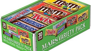SNICKERS, M&M'S, 3 MUSKETEERS & TWIX Full Size Chocolate...