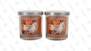 Pumpkin Spice Scented Jar Candle (Set of 2)