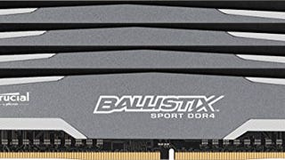 Ballistix Sport 16GB Kit (4GBx4) DDR4 2400 MT/s (PC4-19200)...