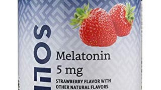 Amazon Brand - Solimo Melatonin 5mg, 120 Gummies (2 Gummies...