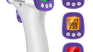 Infrared Forehead Thermometer, Non-Contact Forehead Thermometer...