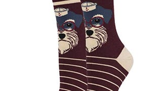 JYinstyle Women's Novelty Crew Socks, Funny Crazy Fun Colorful...