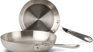 All-Clad D5 Stainless Steel Frying Pan Cookware Set, 8/...