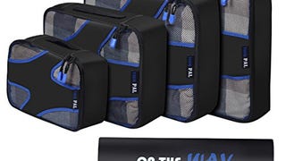 Tour Pal Cubes Travel Luggage Packing Organizers with Laundry...