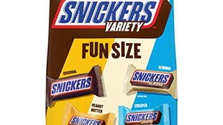 SNICKERS Variety Mix Fun Size Chocolate Candy Bars, 35....