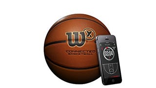 WILSON X Connected Smart Basketball with Sensor That Tracks...