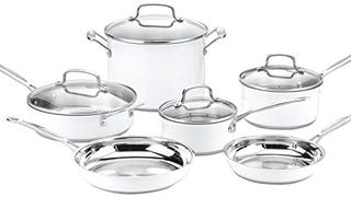 Cuisinart Chef's Classic Stainless Steel 10-Piece Cookware...