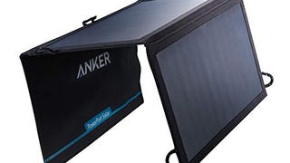Solar Panel, Anker 15W USB Solar Charger with Dual-Port...