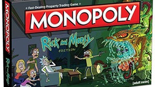 Monopoly Rick and Morty Board Game | Based on the hit Adult...