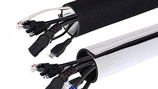 Gikbay Homga 120 Inch Cable Management Sleeve, Cord Organizer...