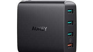 AUKEY Quick Charge 3.0 USB Wall Charger 4 Ports 42W Travel...