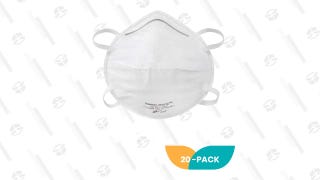 25% off N95 Cup Face Masks (20-Pack)