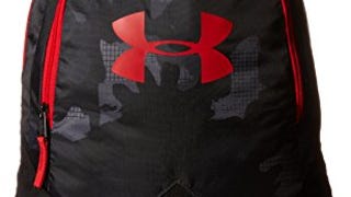 Under Armour Undeniable Sackpack, Black (005)/Red, One...