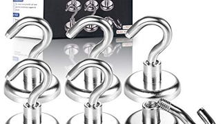 Wukong Magnetic Hooks, Premium 78LB Neodymium Heavy Duty...