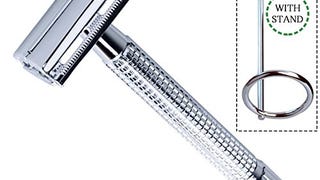 Emarth Safety Razor with 5 Pieces of Double Edge Stainless...