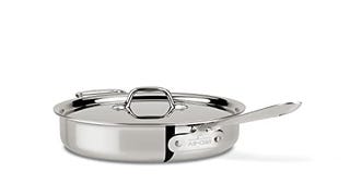 All-Clad D3 3-Ply Stainless Steel Sauté Pan with Lid 3...