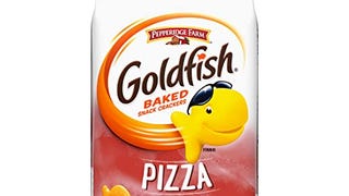 Goldfish Pizza Crackers, Snack Crackers, 6.6 oz bag (Pack...
