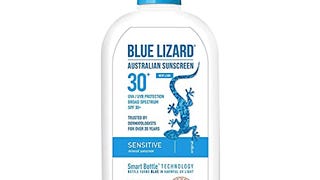 Blue Lizard Sensitive Mineral Sunscreen - No Chemical Actives...