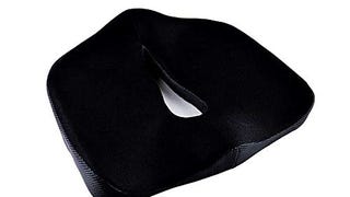 Coccyx Seat Cushion - for Chair Car Office Commute Airplane...