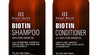 BOTANIC HEARTH Biotin Shampoo and Conditioner Set - with...