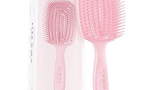 Crave Naturals FLEX DMC Detangling Brush for Thick & Curly...
