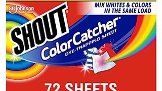 Shout Color Catcher Sheets for Laundry, Maintains Clothes...
