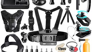 ZOOKKI Upgraded 70 in 1 Action Camera Accessories Kit for...