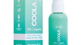 COOLA Organic Scalp Spray & Hair Sunscreen Mist with SPF...