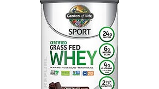 Garden of Life Sport Whey Protein Powder Chocolate, Premium...