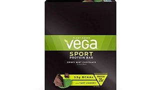 Vega Sport Vegan Protein Bar, Crispy Mint Chocolate, Post...