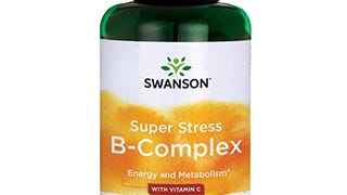 Swanson Vitamin B-Complex w/Vitamin C - Natural Supplement...